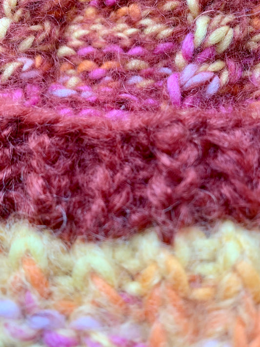The Mosaic One - The Beanie - knitting pattern