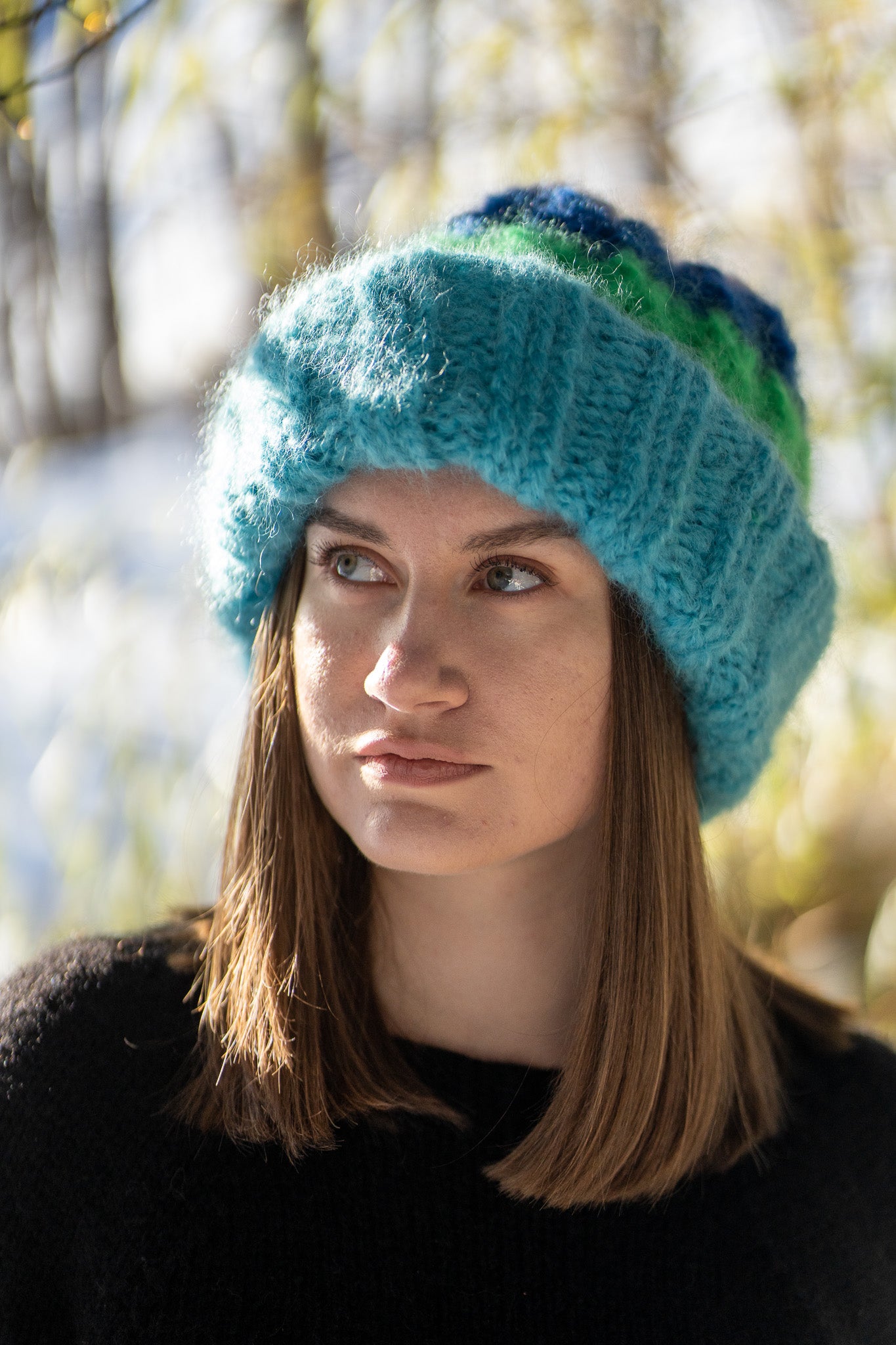 BE BOLD STRIPED/ m.ekstra brett - The Beanie