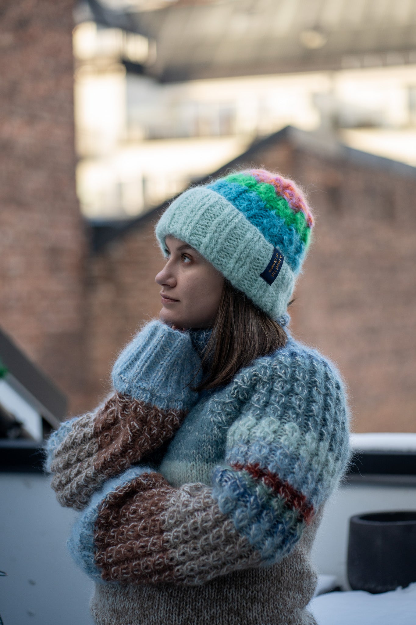 Spring - The Beanie - Strikkeoppskrift