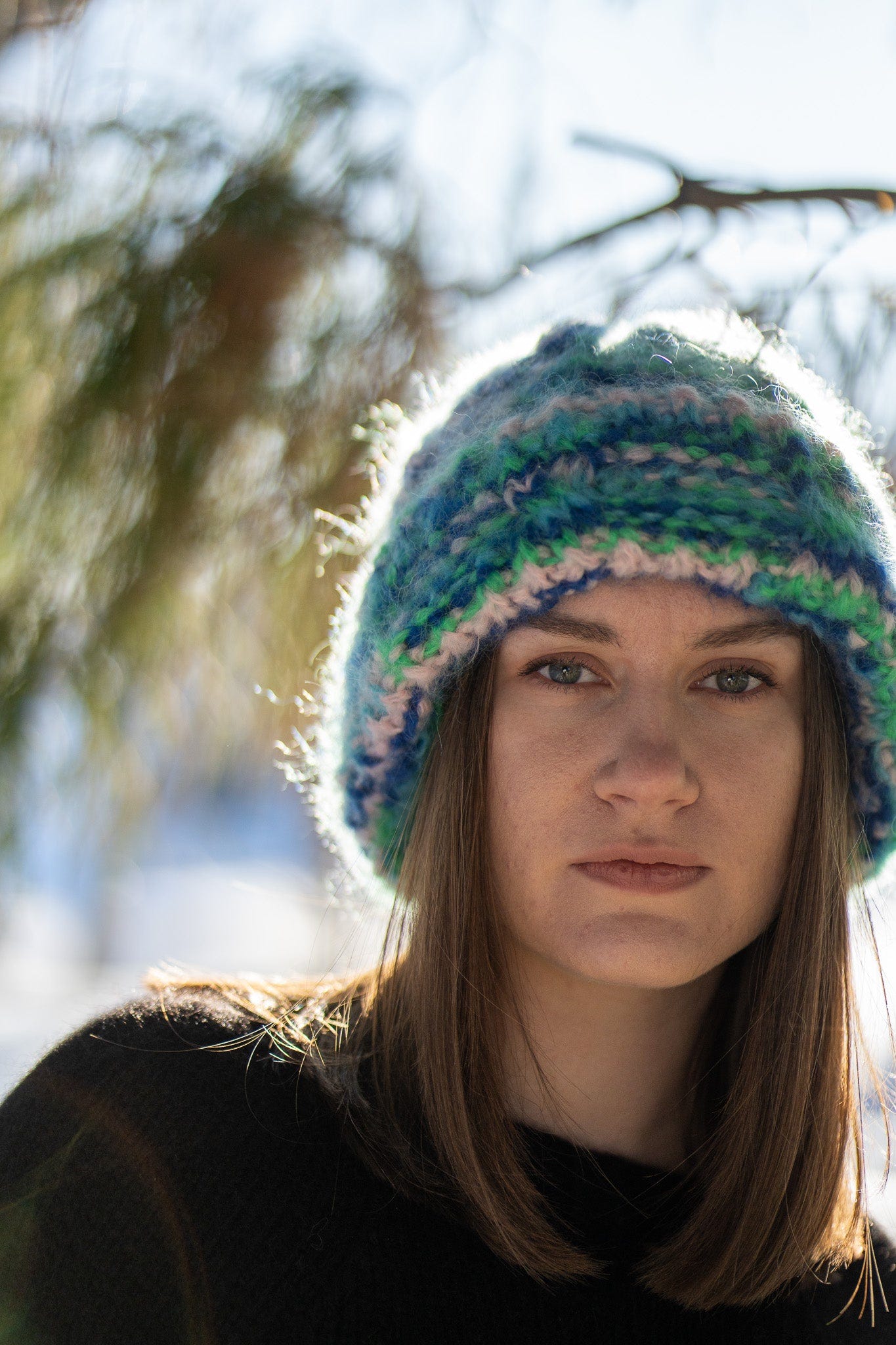 Hats, scarves & necks - pattern