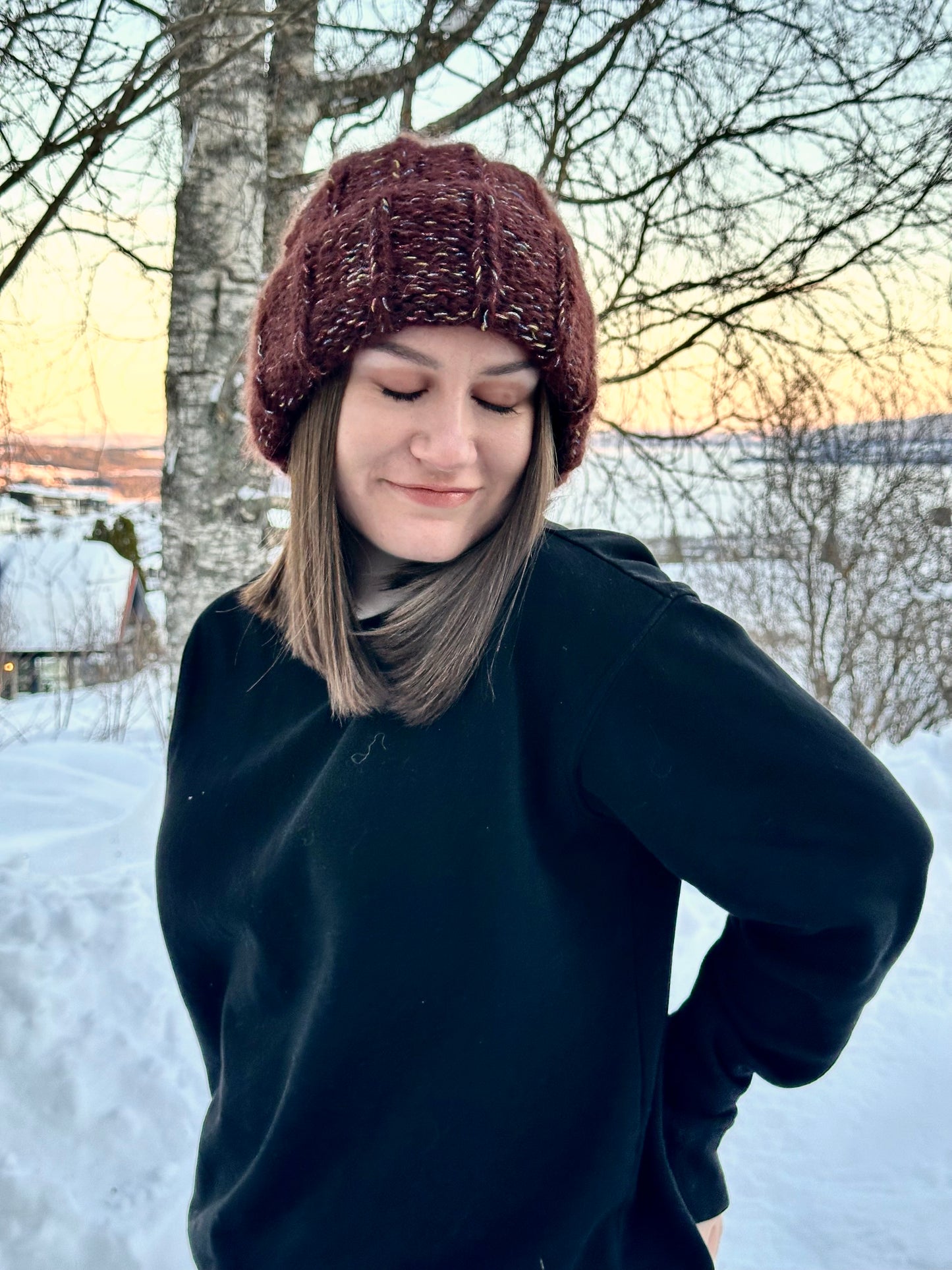 The Vintage Beanie - knitting pattern