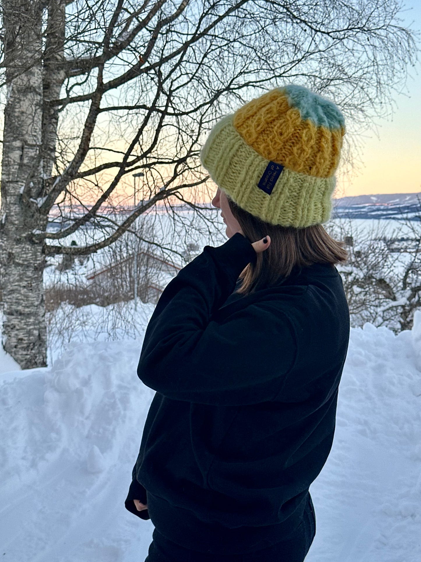 LIVE, LOVE, MATTER - pulse warmers - PATTERN