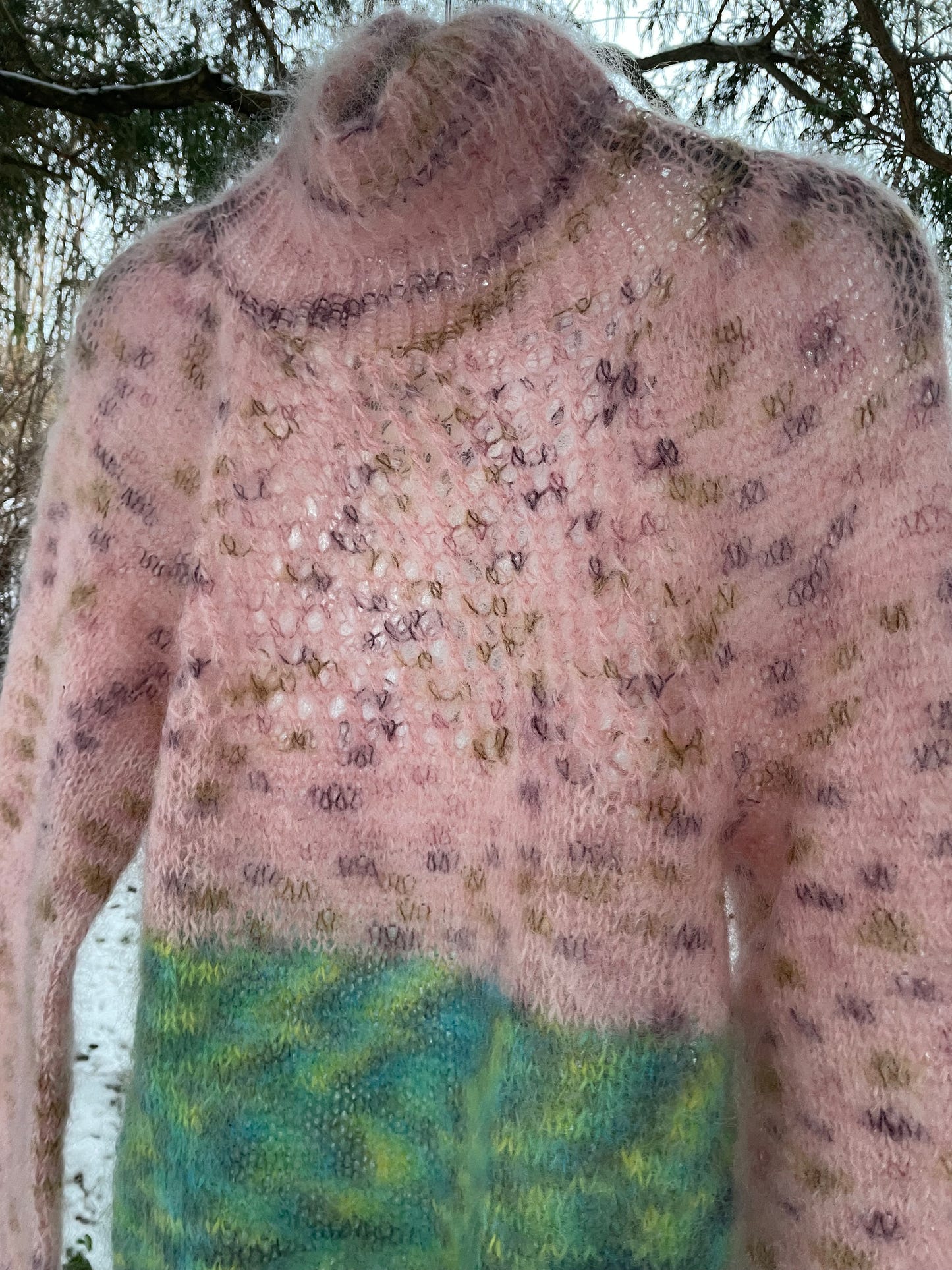 Pink Sky - Arctic Snow 