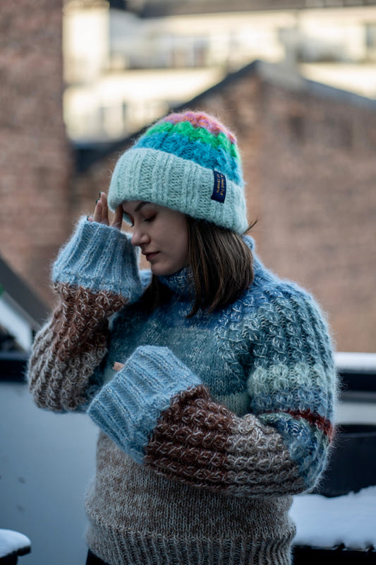 Spring - The Beanie - Knitting pattern