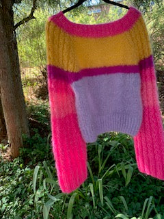 Pink summer - Knitting pattern