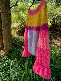 Pink summer - Knitting pattern