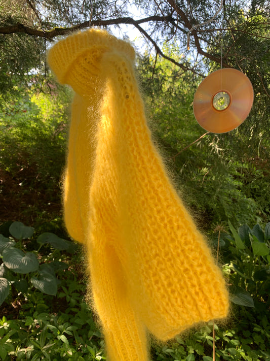 Le Soleil w/high neck - Knitting pattern