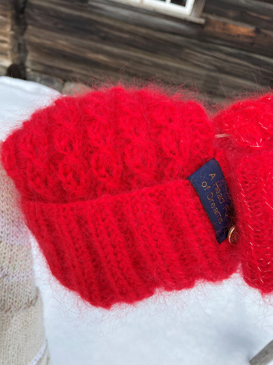 RED - The Beanie  - A HEAD FULL OF DREAMS collections