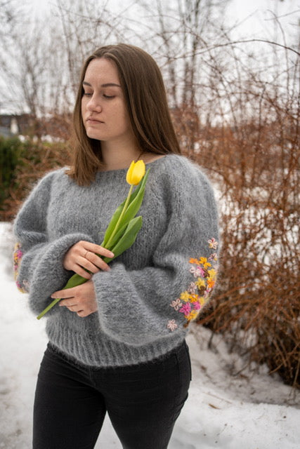 Flowers - True Love - Knitting pattern