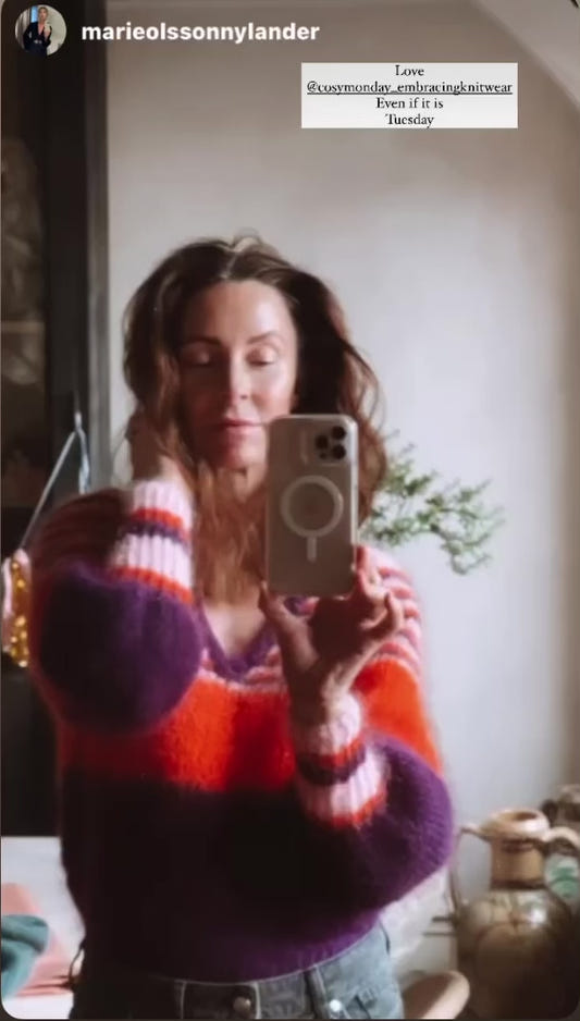 Pink & Lilac - Day'n'Night - knitting pattern