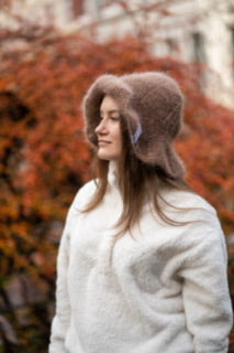 Anastasia - My Brown & Metalic Bohemian Hat