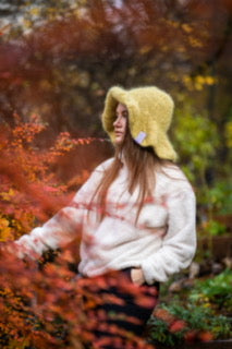 Maries Bohemian Green Hat