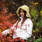 Maries Bohemian Green Hat - Mønster - One Size
