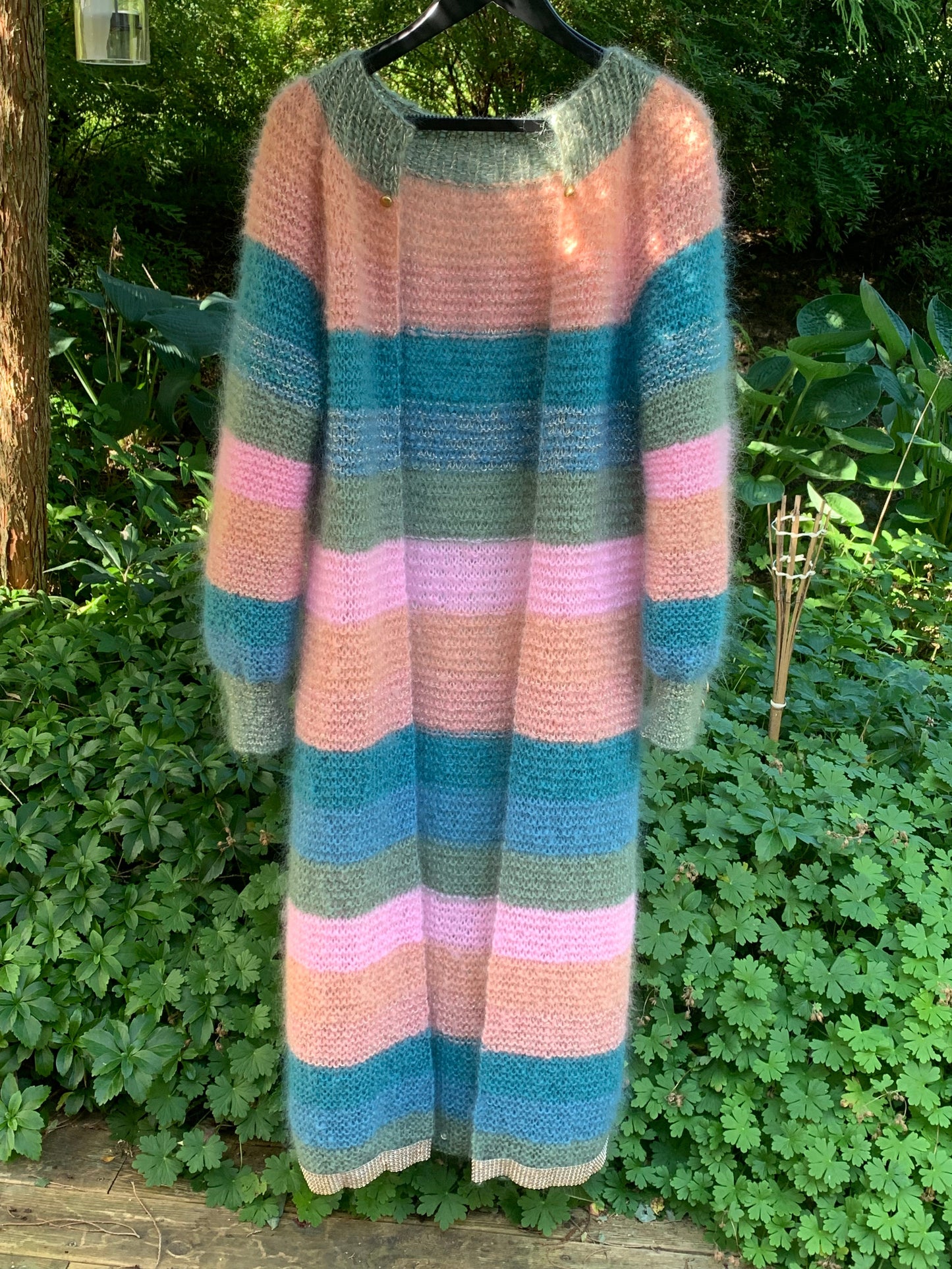 Pink & Green - COLORATURA - knitting pattern