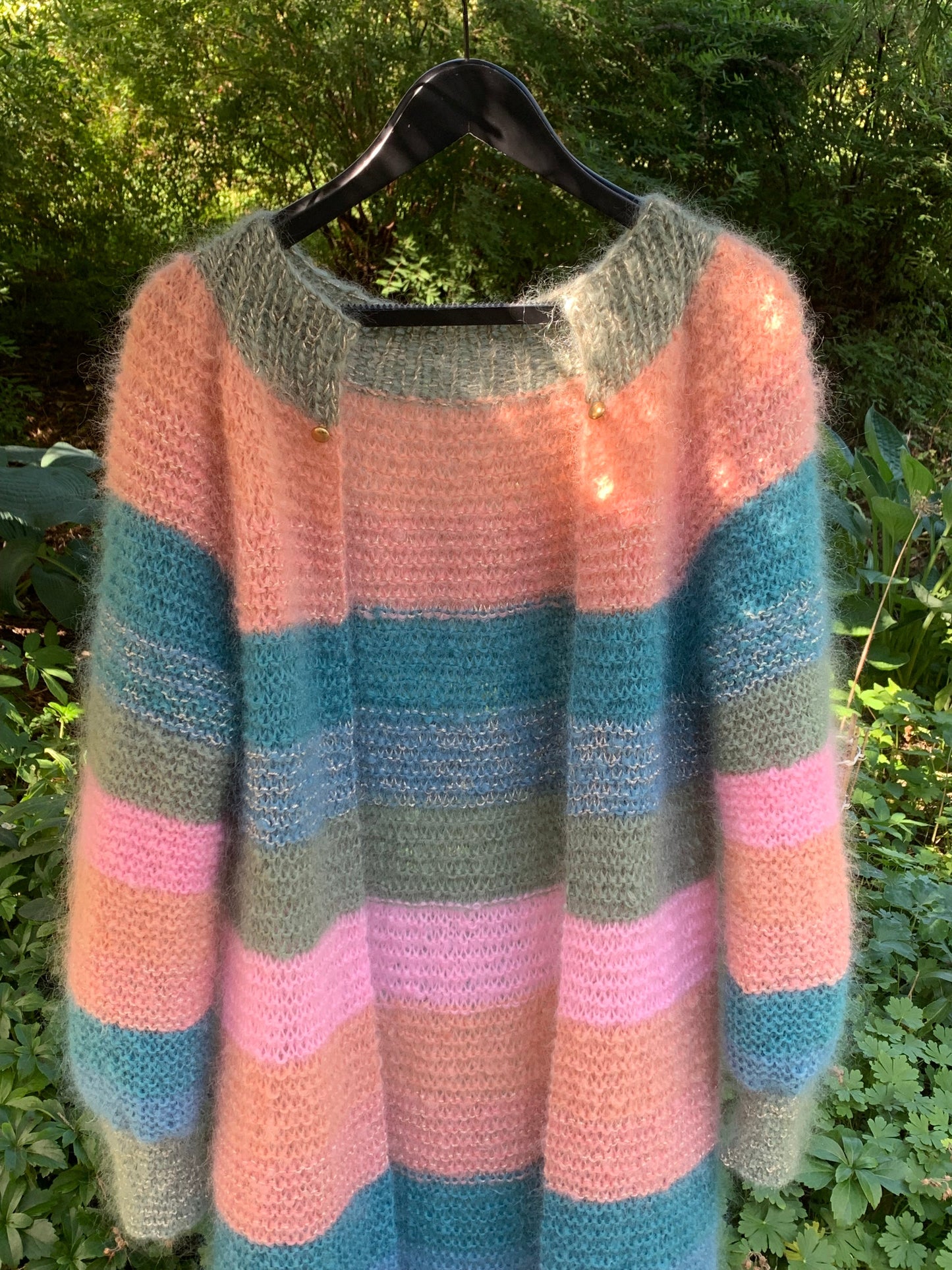 Pink & Green - COLORATURA - knitting pattern