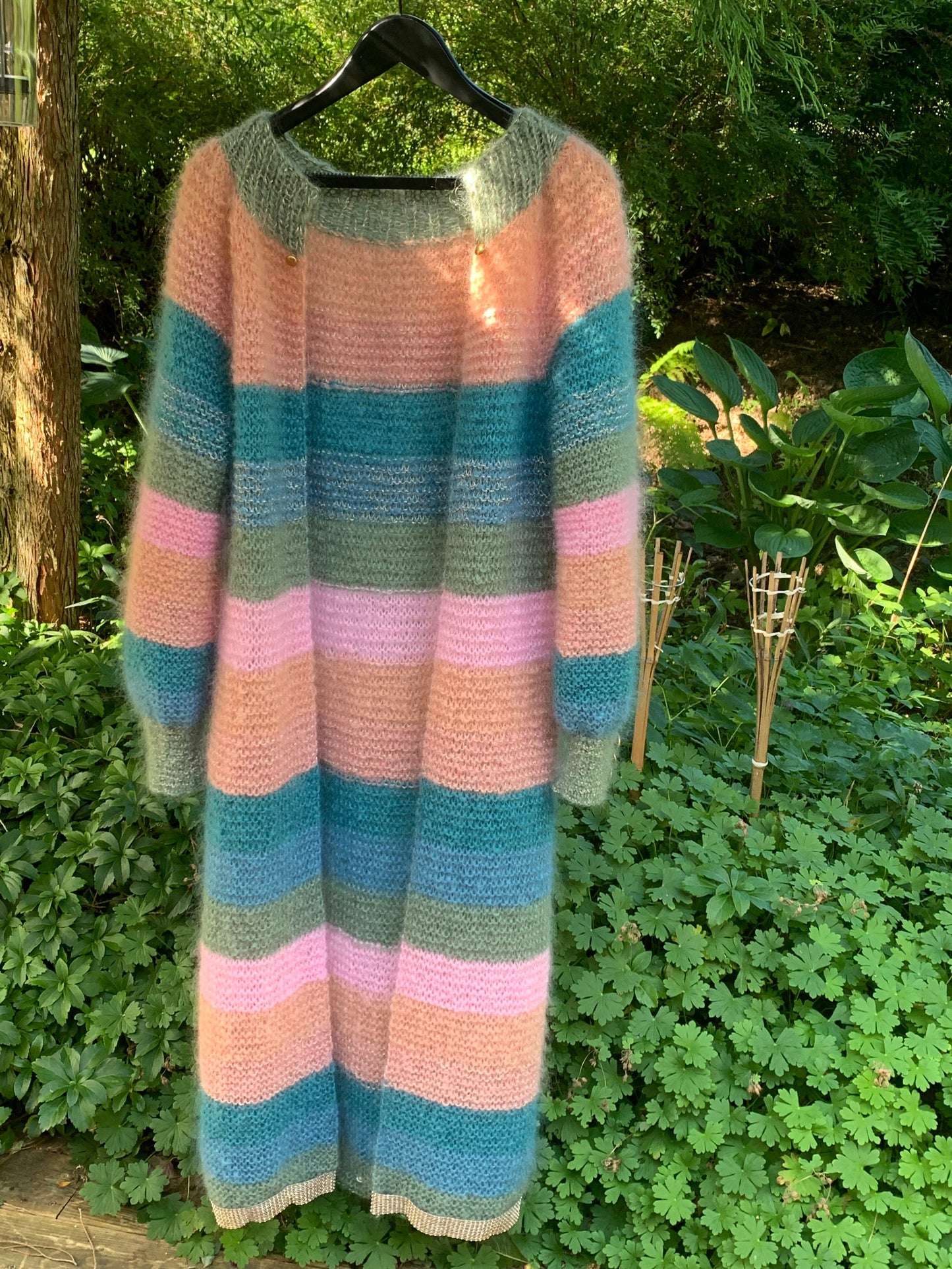 Pink & Green - COLORATURA - knitting pattern