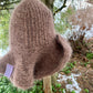 Anastasia - My Brown & Metalic Bohemian Hat  - Mønster - One Size